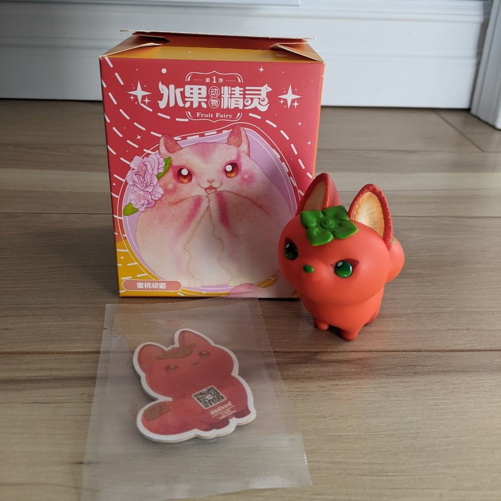Dodowo Blind Box Fruit Animals Persimmon/Kaki Fox